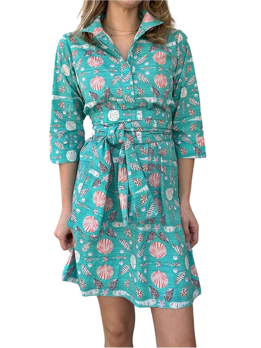 Women’s HOLLY SHAE Designs Arden dress in shell medallion- Size XL/XXL